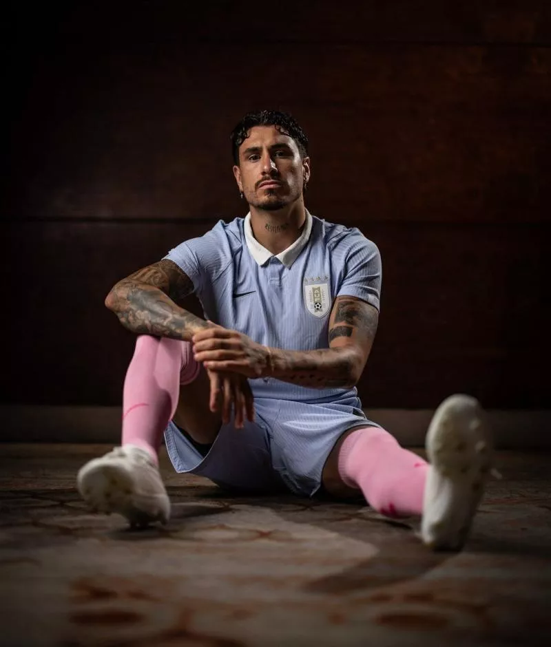 Pourquoi l'Uruguay va jouer en chaussettes roses face à l'Inde ?