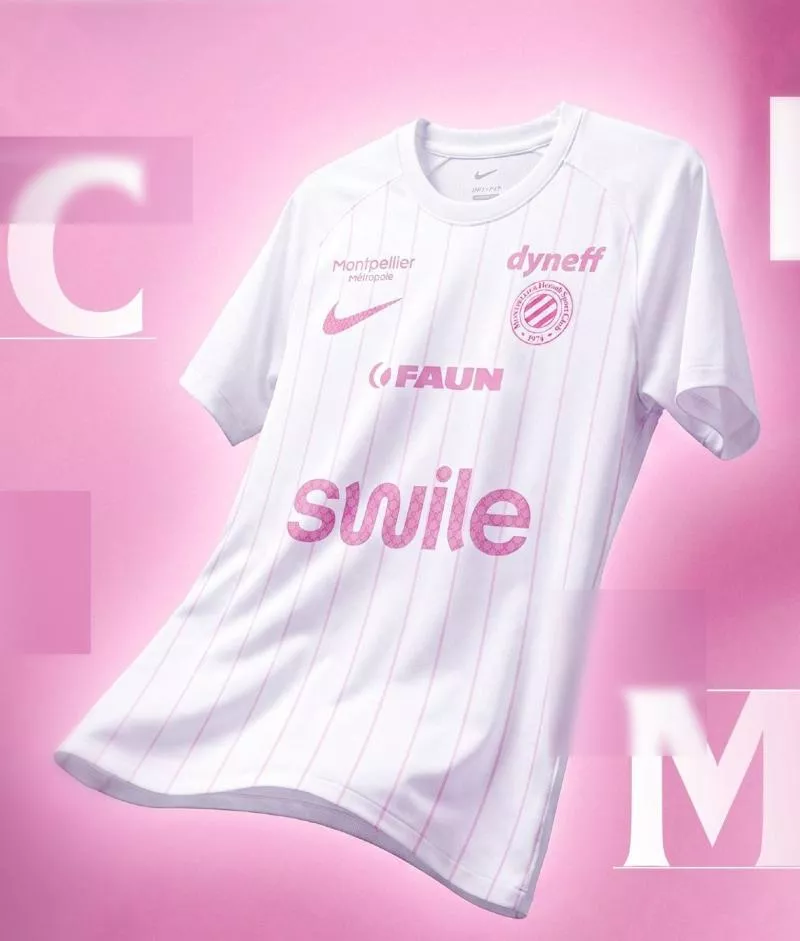 Quand les maillots de foot changent de couleur pour Octobre Rose 2026