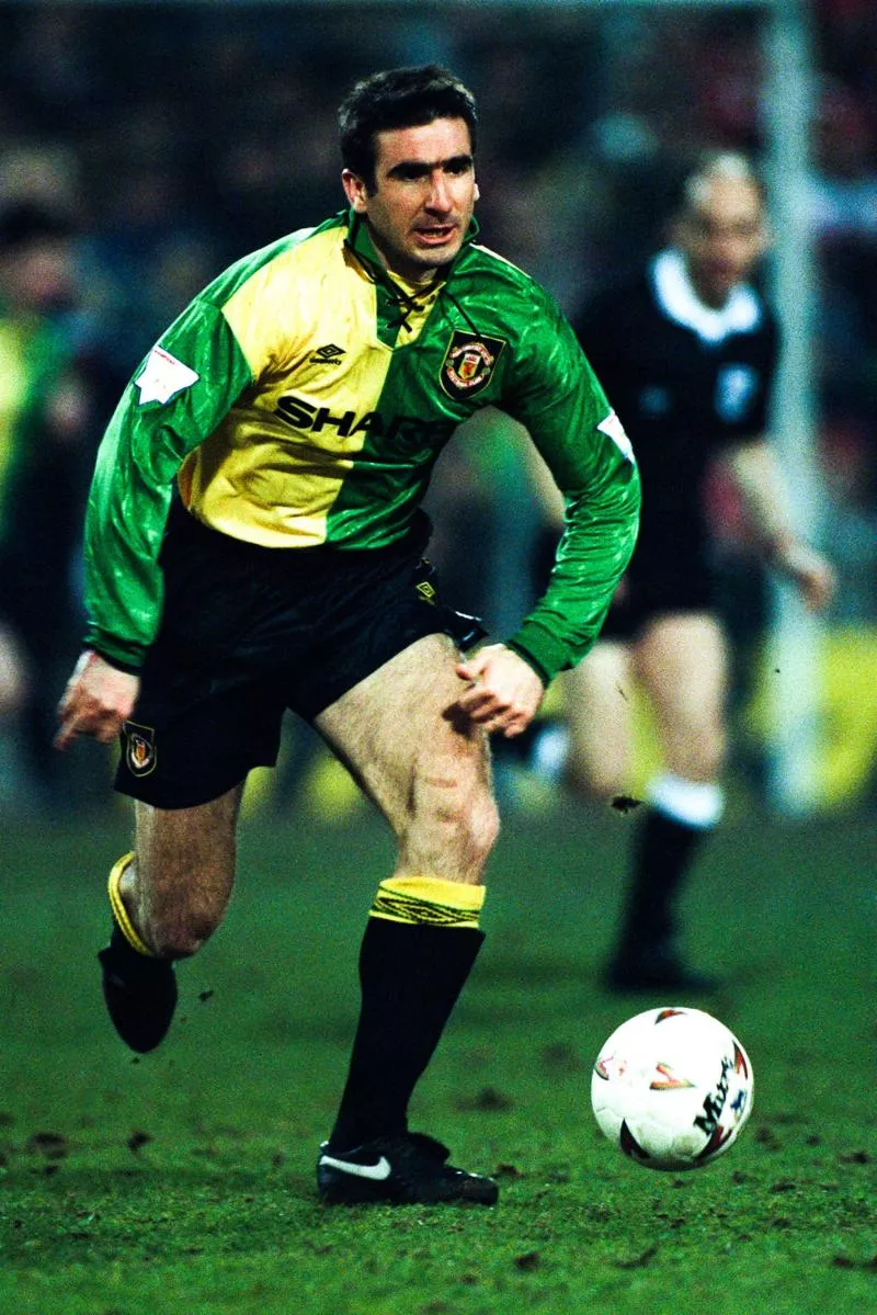 Eric Cantona, un maillot culte de Manchester United et ses Nike Tiempo