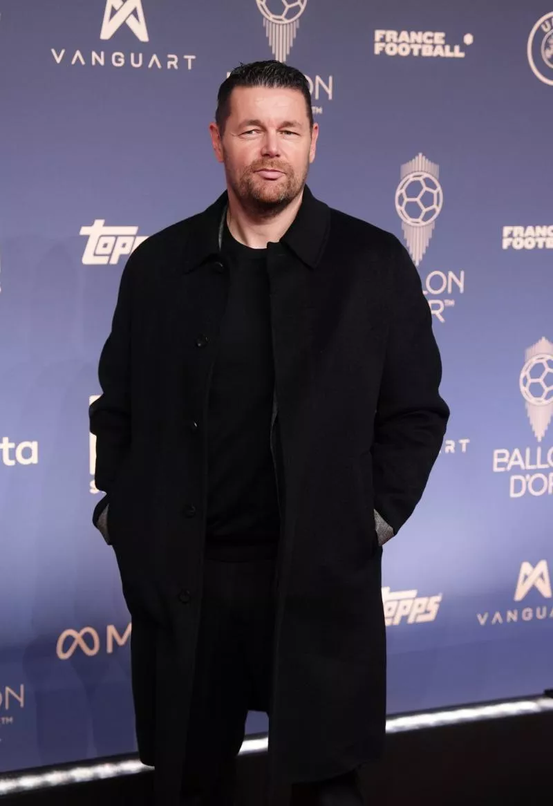 Crystal Palace manager Pierre Sage arriving on the red carpet ahead of the 70th annual Ballon d'Or ceremony at the London Palladium Theatre. Picture date: Monday October 26, 2026. - Photo by Icon Sport